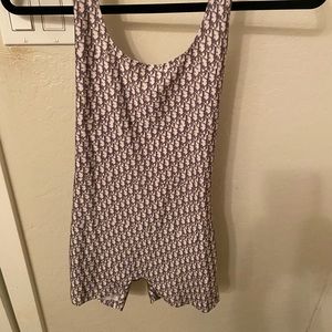 Faux Dior Romper